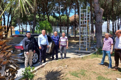 BAĞARASI'NDA BÜYÜK PARK'I YAZA HAZIRLIYORUZ