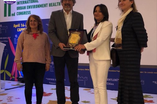 II. Uluslararası Şehir, Çevre Sağlık Kongresi'nde Söke Belediyesi'ne Ödül