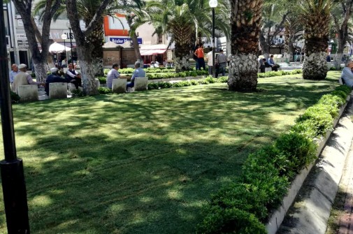 Söke Belediye Meydanında Düzenleme Çalışması Beğeni Topladı