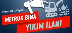 Metruk Bina Yıkım İlanı (Konak Mahallesi)