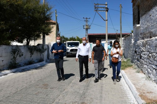 Başkan Tuncel mesaiye Serçin Mahallesi’nde Başladı