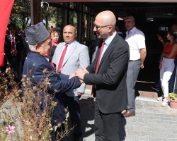 Başkanla Fotoğraflar