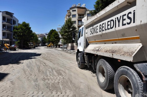 Söke’de Yollar Yeni Yüzüne Kavuşuyor