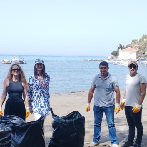 Söke Belediyesi’nden Karina Bölgesinde Kıyı ve Plaj Temizliği Yapıldı