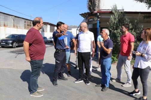 BAŞKAN ARIKAN HAFTA MESAİSİNE SANAYİDE BAŞLADI